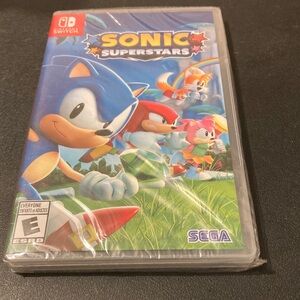 Sonic superstars Nintendo switch video game sealed